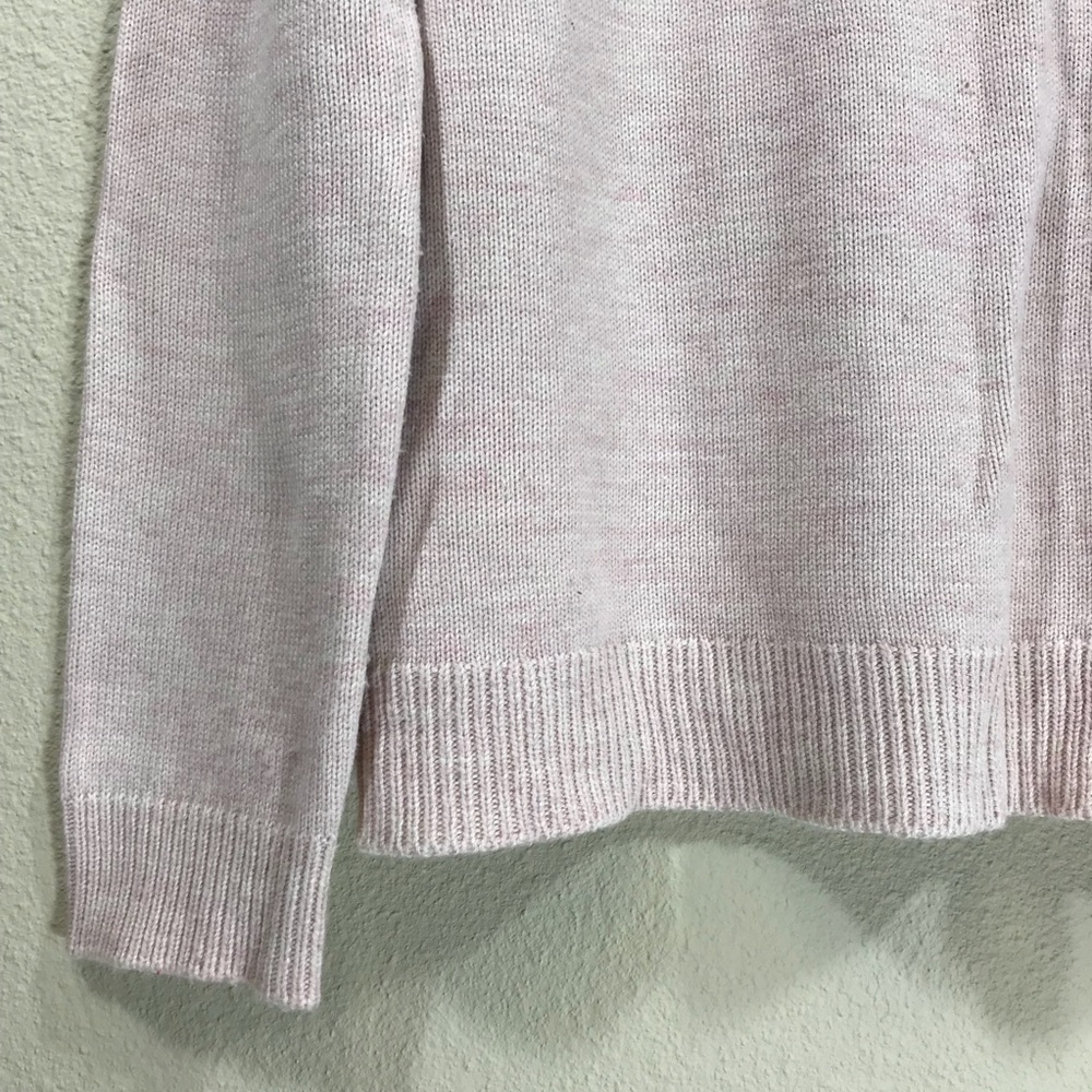 Pink Embroidered Jewelry Sweater blouse shirt top - Picture 4 of 6
